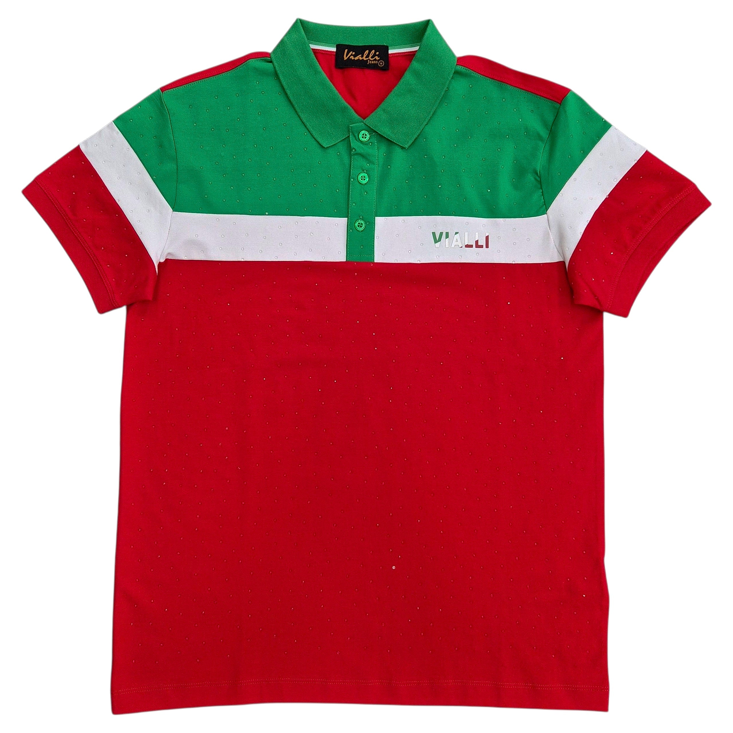 Vialli Italian Limazt Short Sleeve Golfer