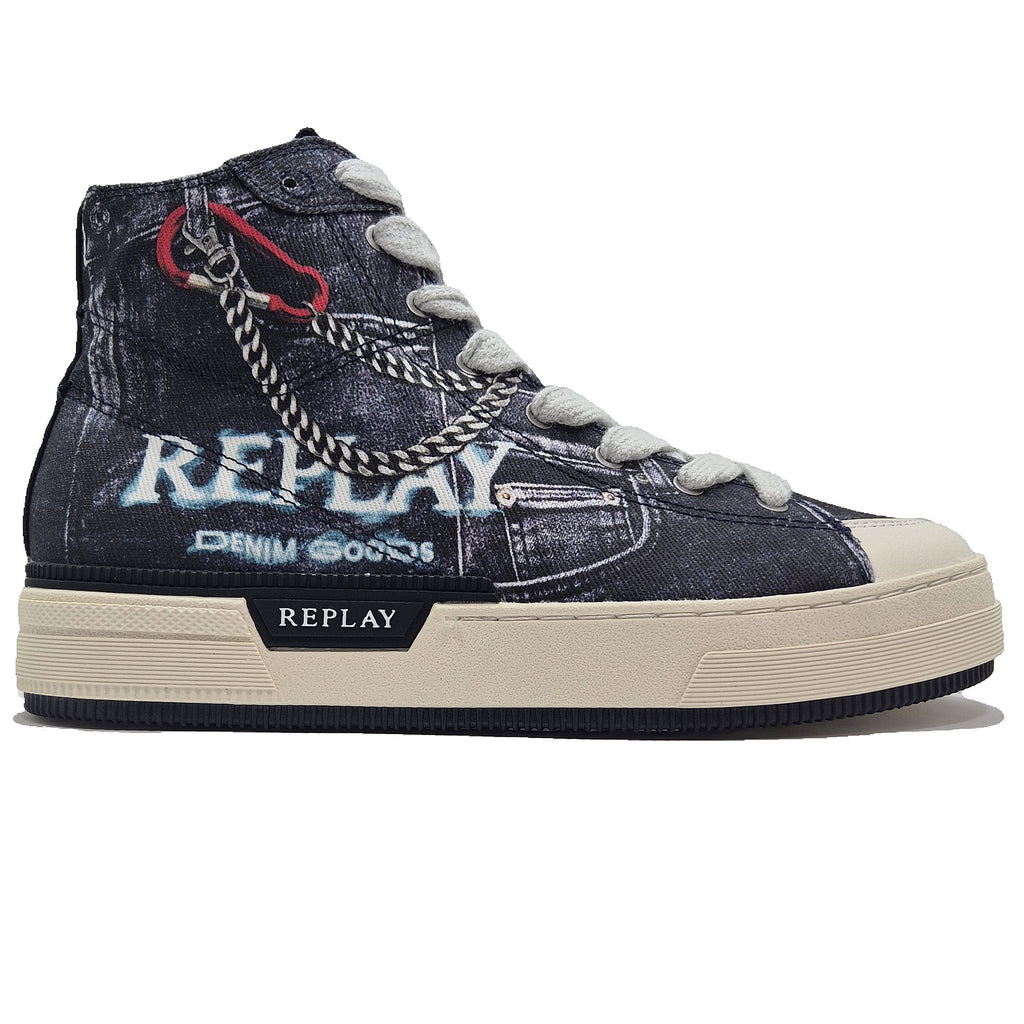 Replay Raily Denim Sneaker