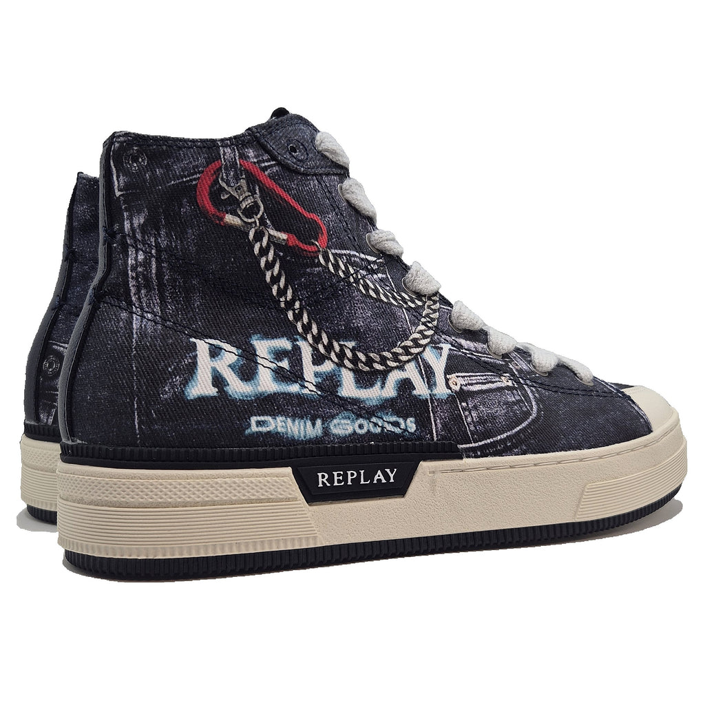 Replay Raily Denim Sneaker