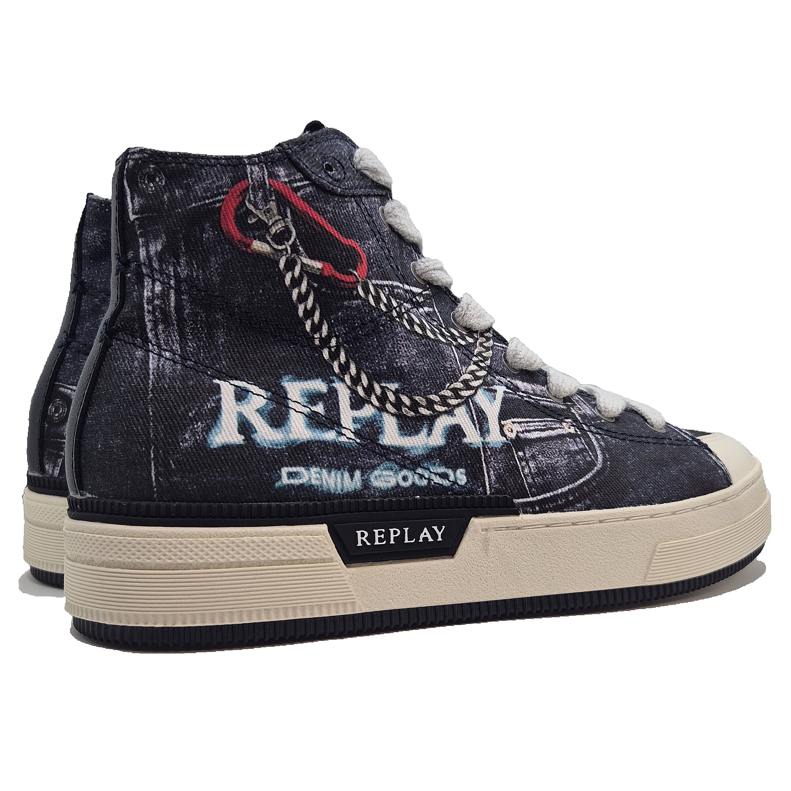 Replay Raily Denim Sneaker