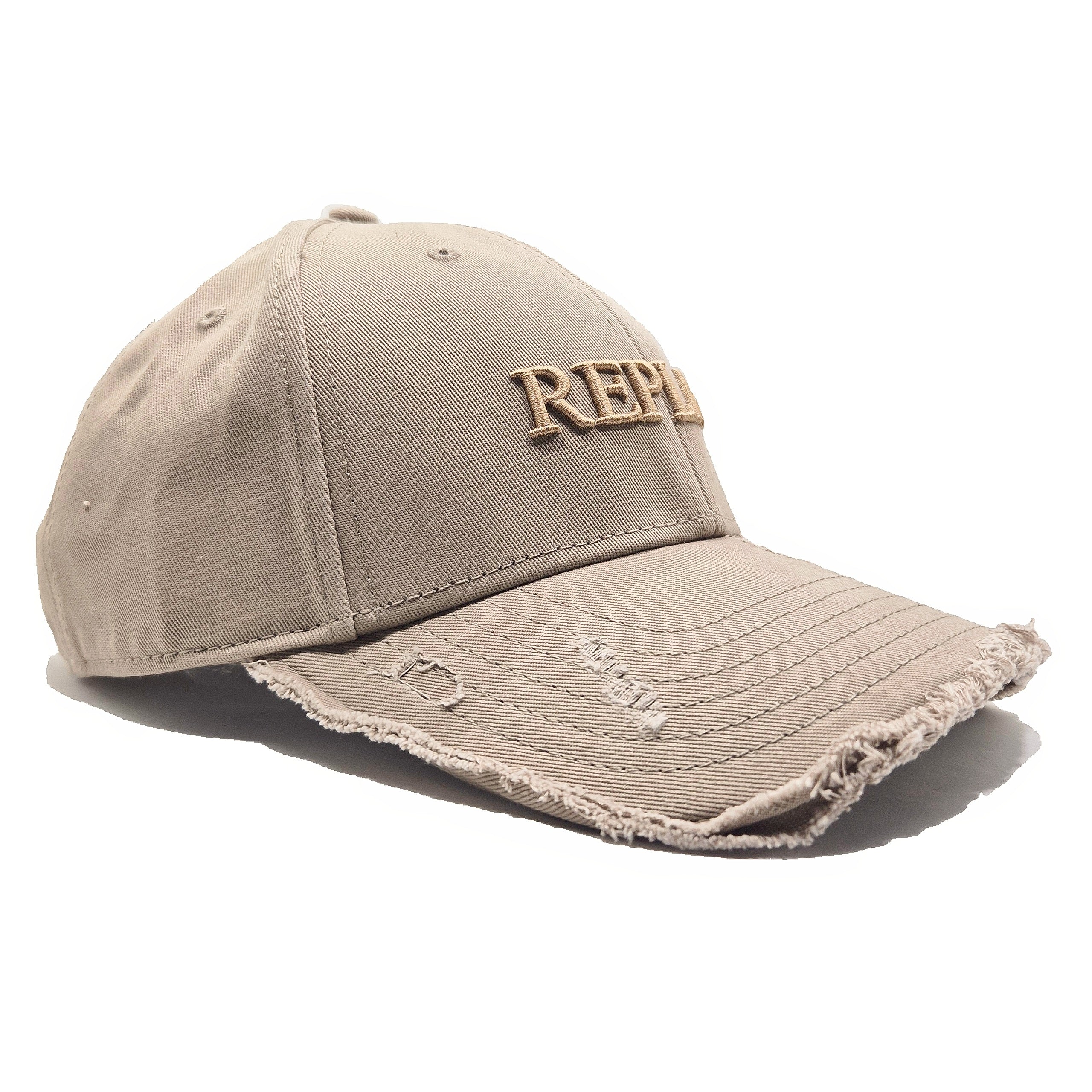 Replay Distressed Logo Cap