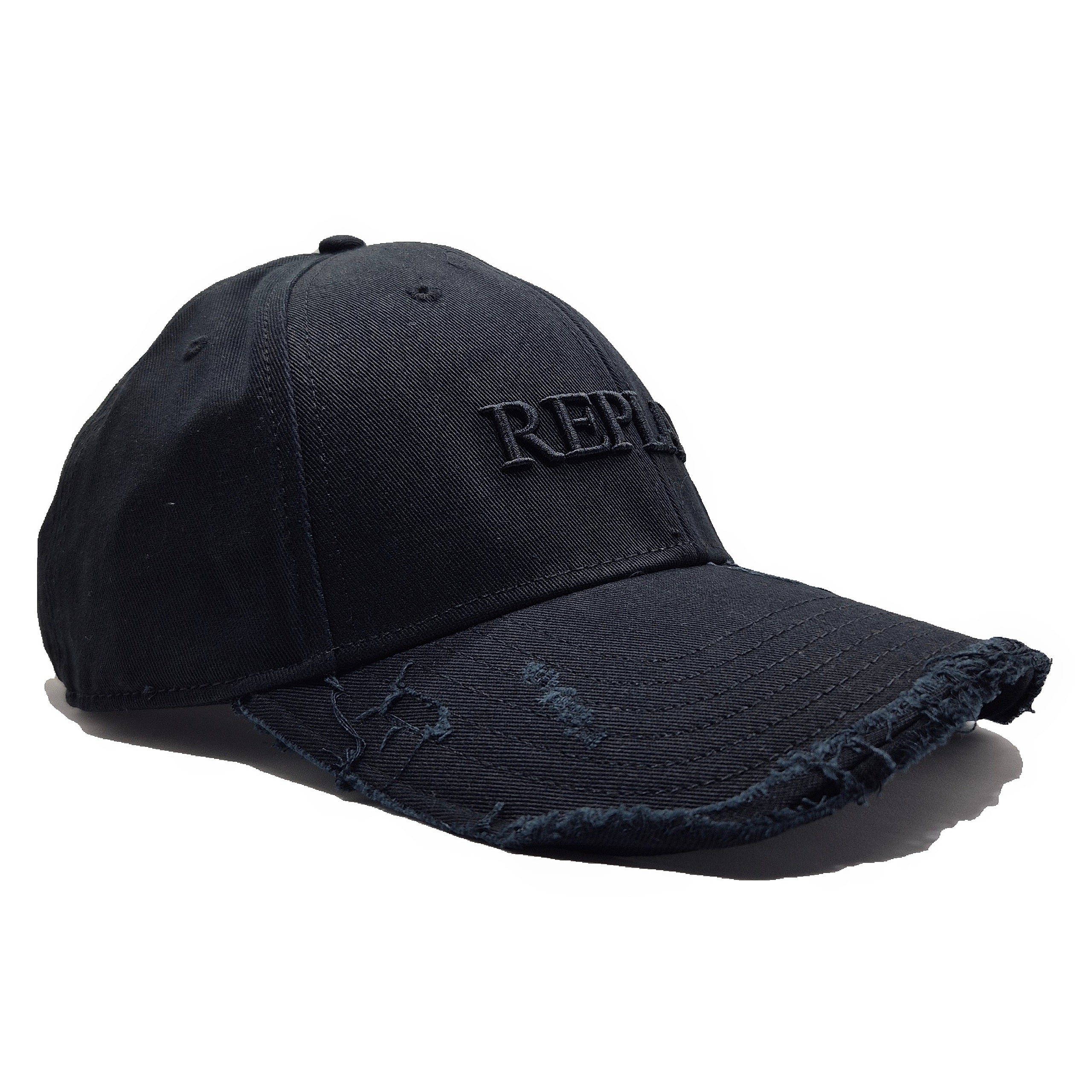 Replay Distressed Logo Cap