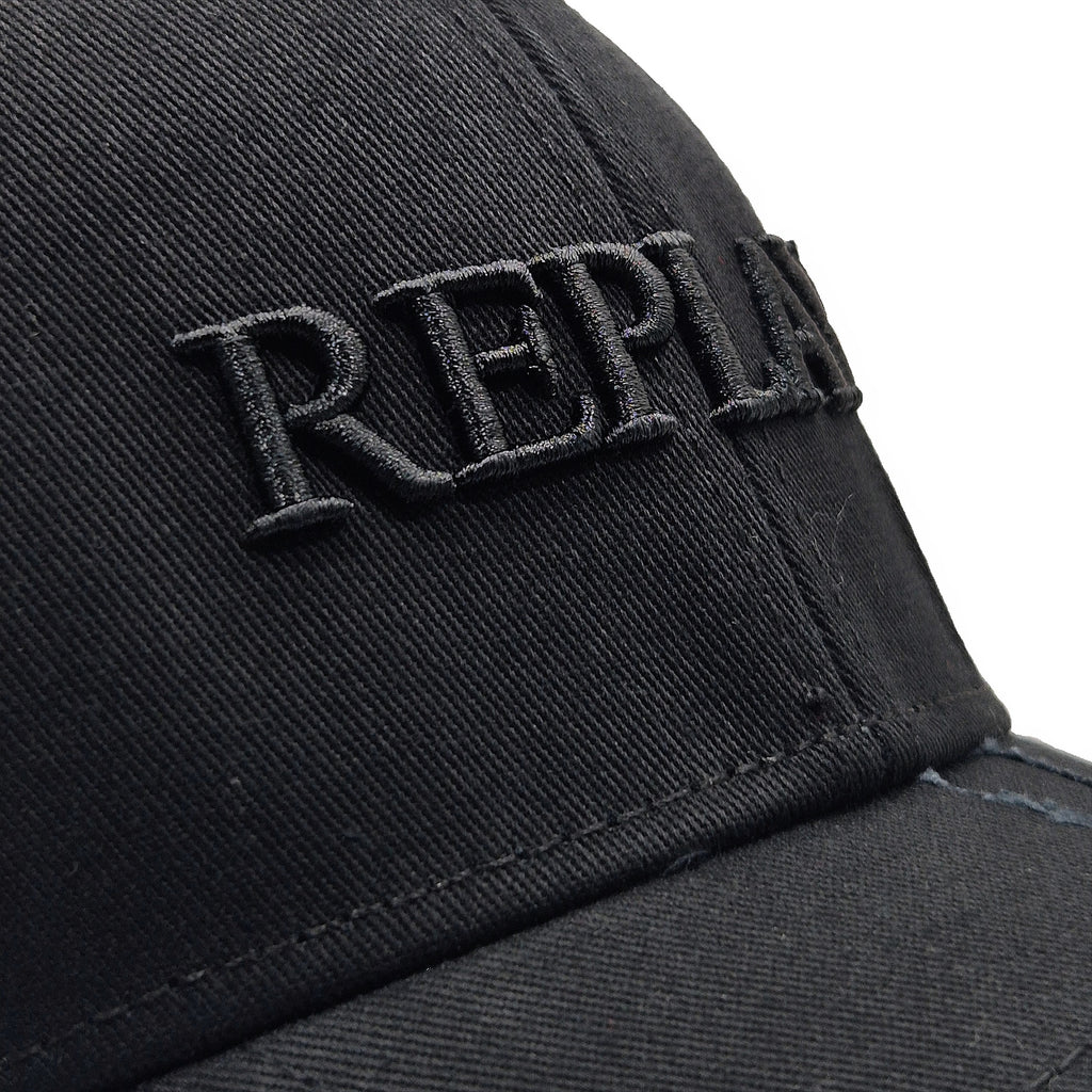 Replay Distressed Logo Cap