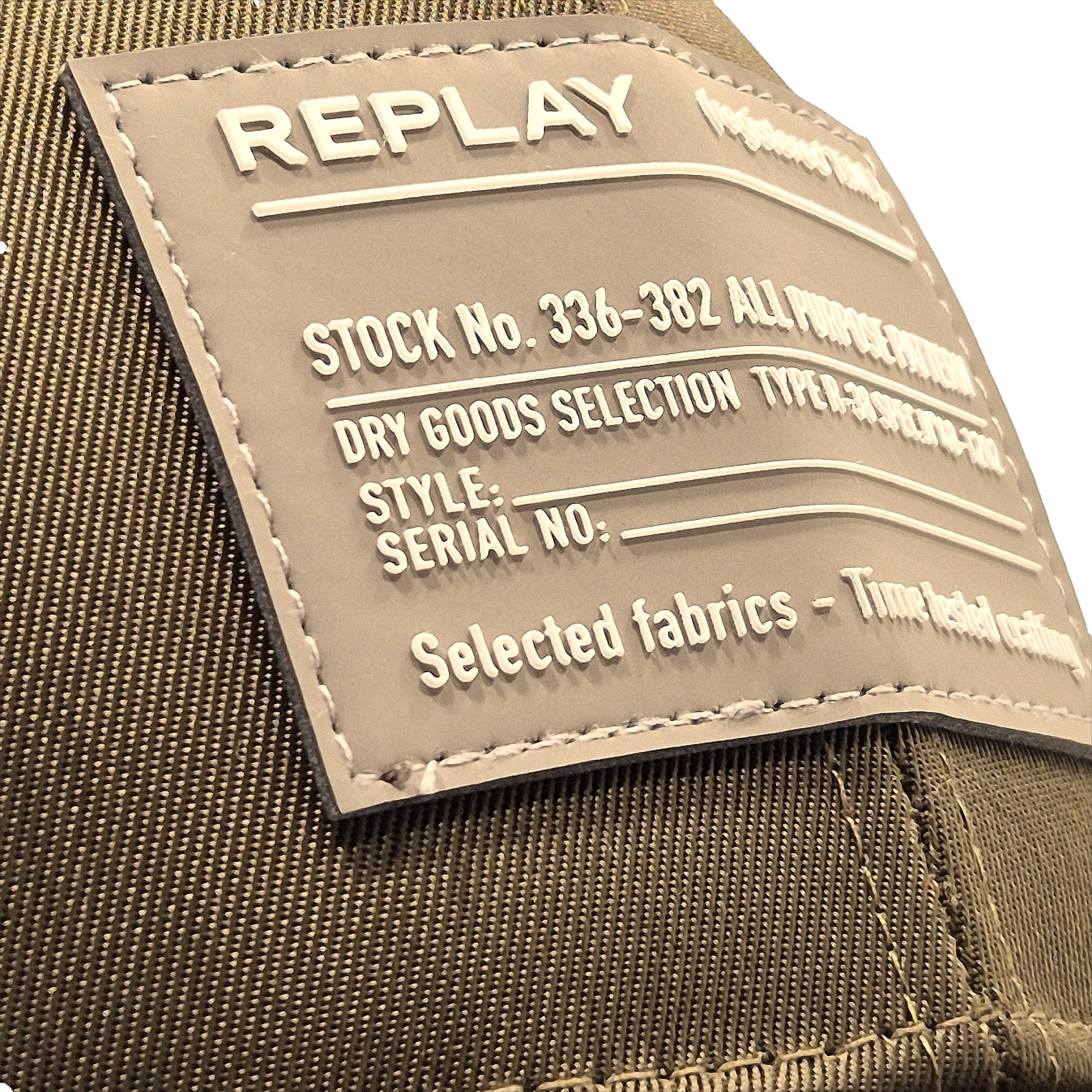Replay Nylon Twill Cap