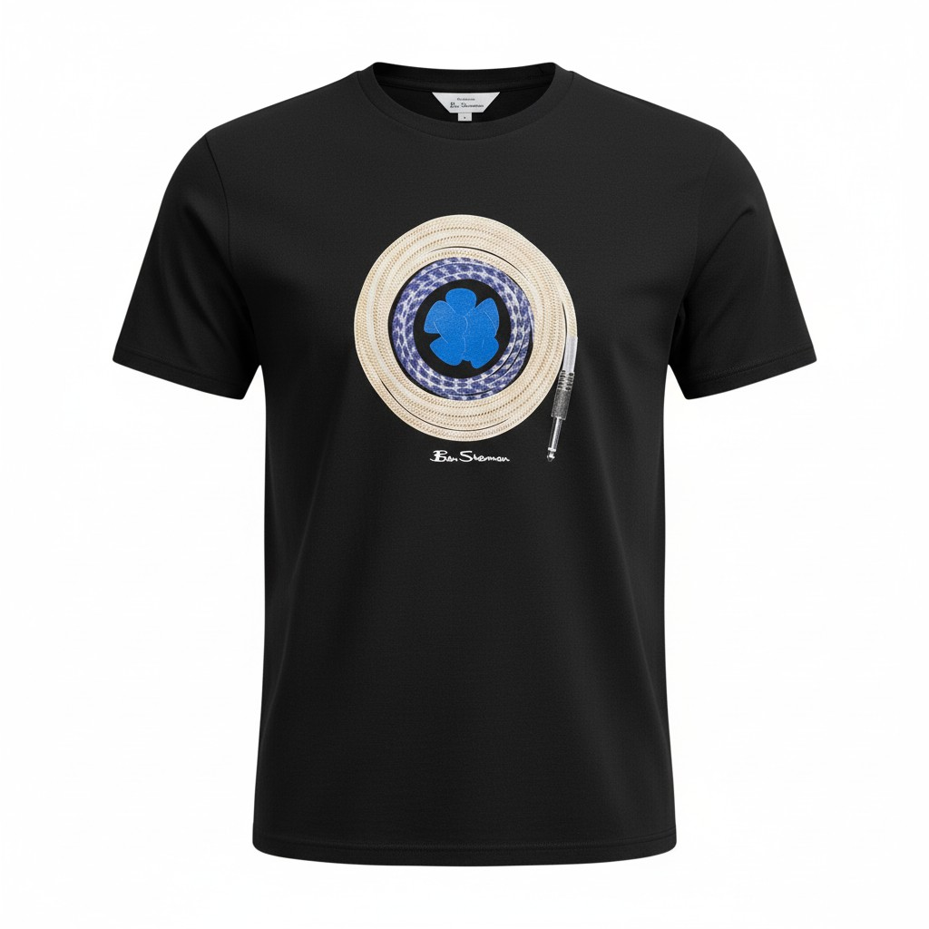 Ben Sherman Guitar Lead Short Sleeve T-Shirt