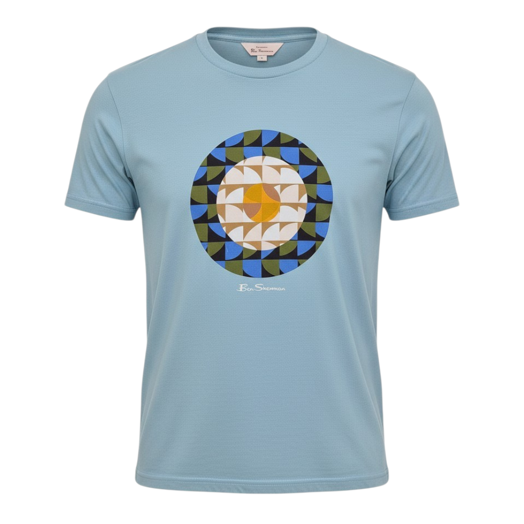 Ben Sherman Geo Target Short Sleeve T-Shirt
