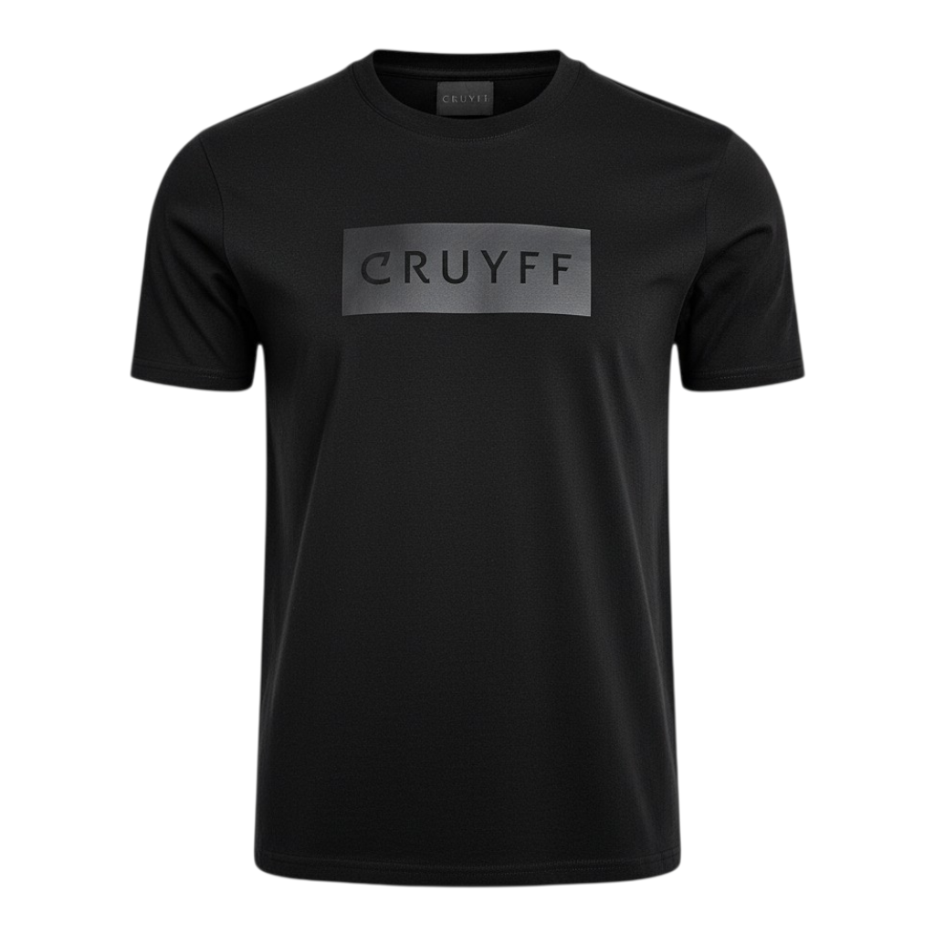 Cruyff Laser Cut Short Sleeve T-Shirt